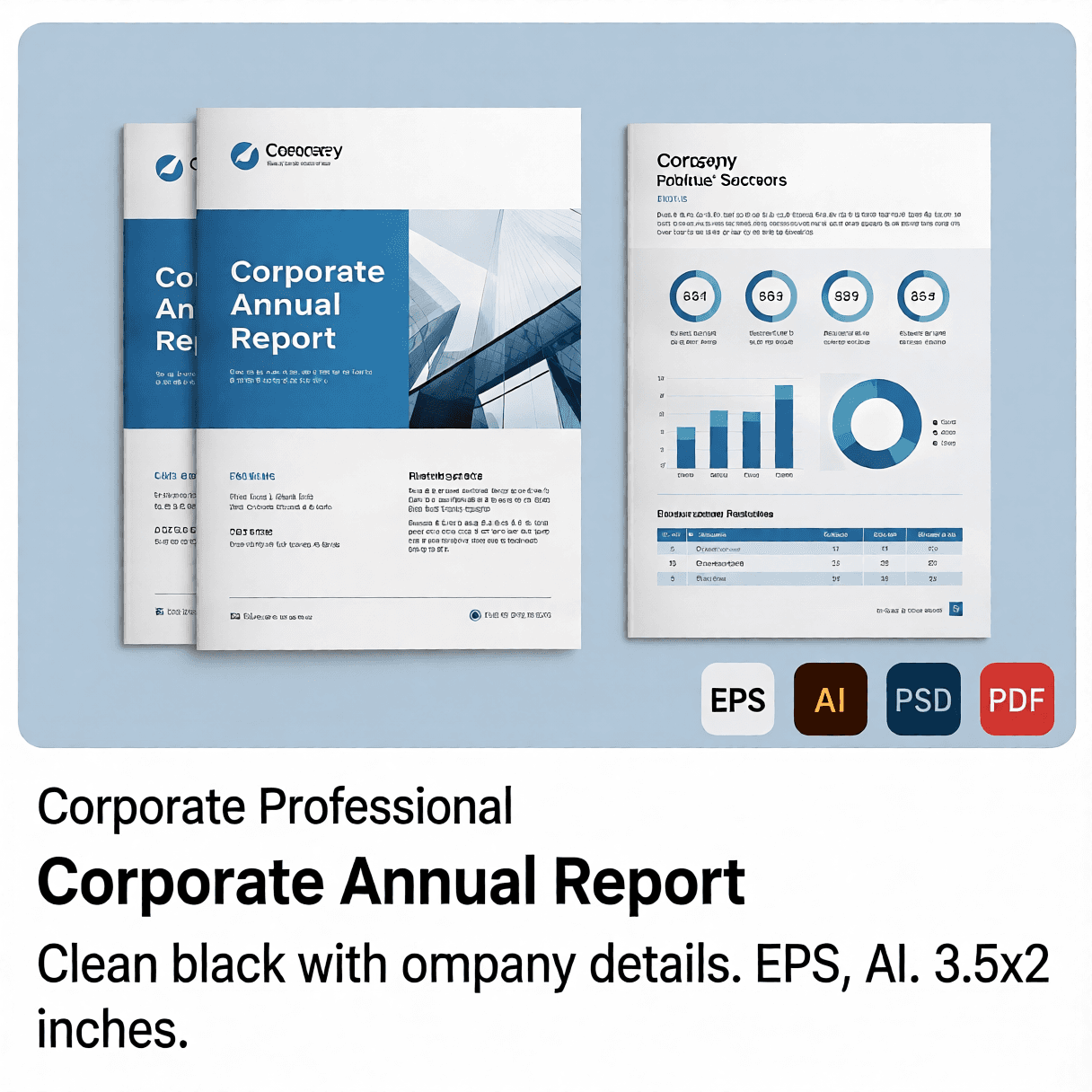 Corporate Annual Report Template